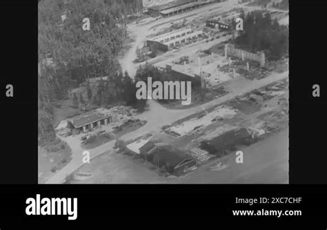 Germany 1945 War Torn Military Industrial Buildings In Nazi Germany