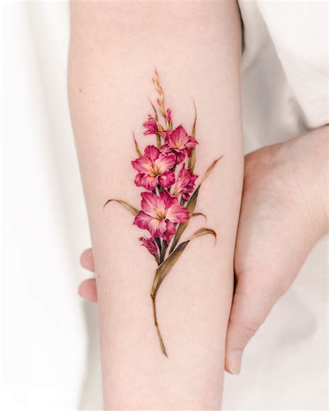 Gladiolus Flower Tattoo Ideas Gladiolus Flower Tattoo Ideas