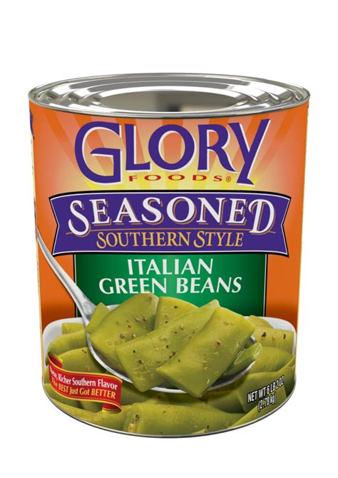 Glory Foods Seasoned Italian Green Beans Mccall Farms Glory Foods Seasoned Italian Green Beans Mccall Farms