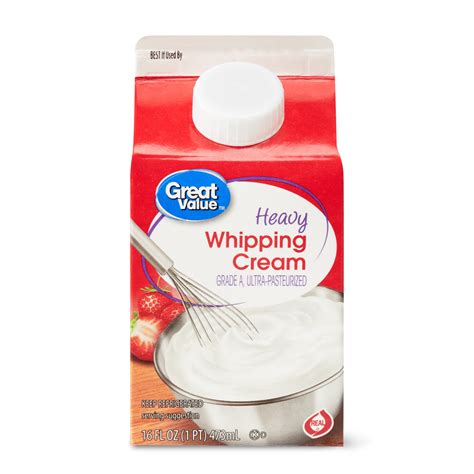 Great Value Whipping Cream Heavy