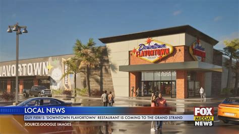 Guy Fieri S Downtown Flavortown Coming To Myrtle Beach