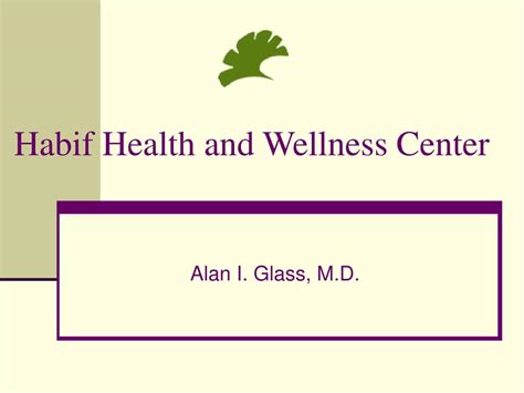 Habif Health And Wellness Center