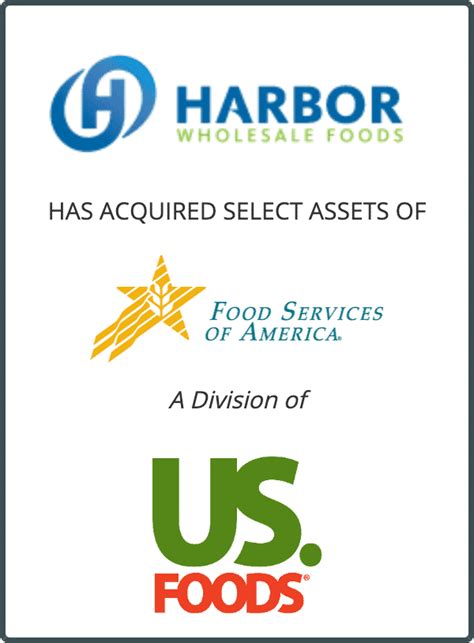 Harbor Wholesale Foods Has Acquired Select Assets Of Food Services Of America A Division Of Us Foods Meridian Capital Harbor Wholesale Foods Has Acquired Select Assets Of Food Services Of America A Division Of Us Foods Meridian Capital