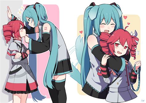 Hatsune Miku And Kasane Teto Outfit Swap Mesmeriser Vocaloid Youtube
