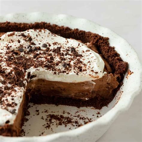 Healthy Chocolate Pudding Pie Healthy Chocolate Pudding Pie