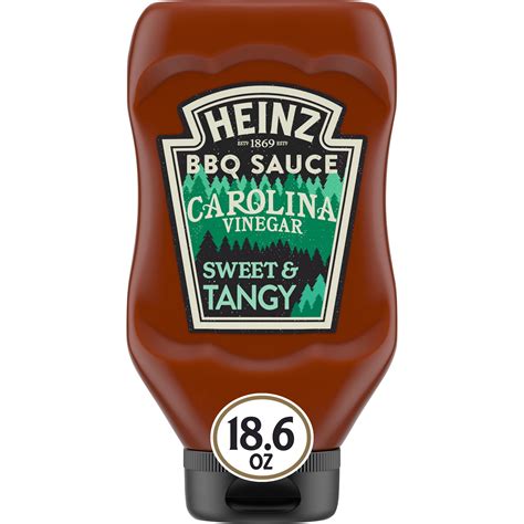 Heinz Carolina Vinegar Style Sweet Amp Tangy Bbq Sauce 6 X 527G Jdm