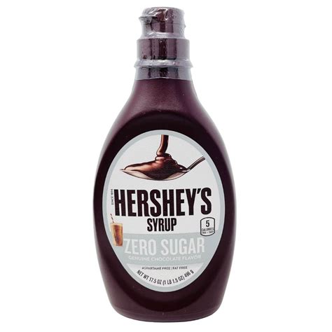 Hershey S Sugar Free Chocolate Syrup 17 5Oz