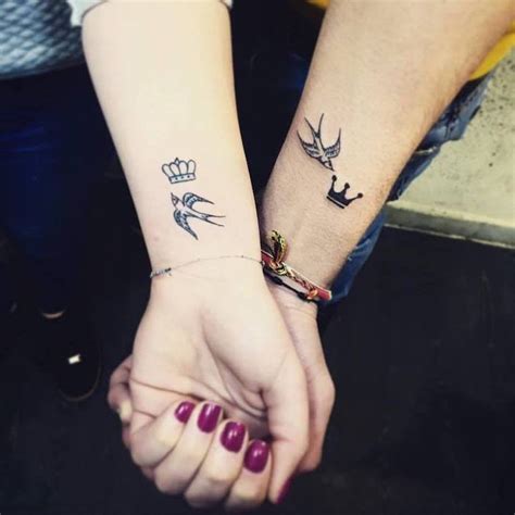 His And Hers Crown Matching Tattoos His And Hers Crown Matching Tattoos