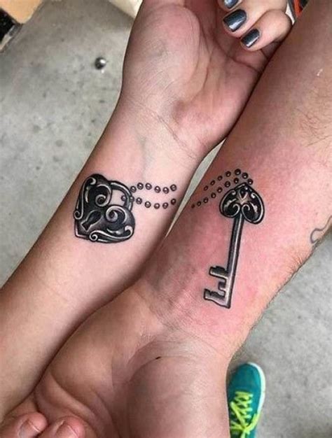 His And Hers Key And Lock Tattoos Tattoo Style Trends His And Hers Key And Lock Tattoos Tattoo Style Trends
