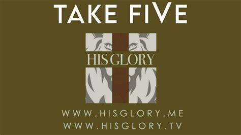 His Glory Presents Take Five W Julie Green Of Julie Green Ministries His Glory