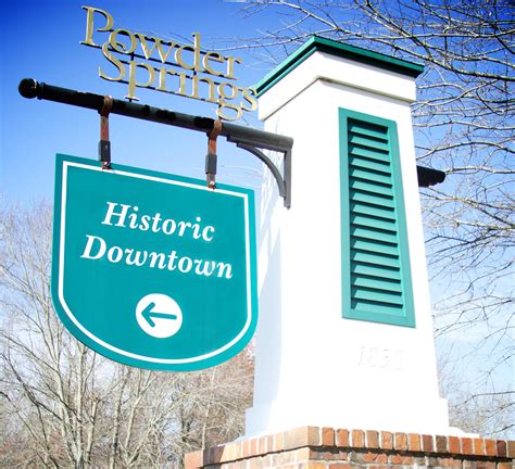 Historic Downtown Powder Springs Powder Springs Ga Official Website