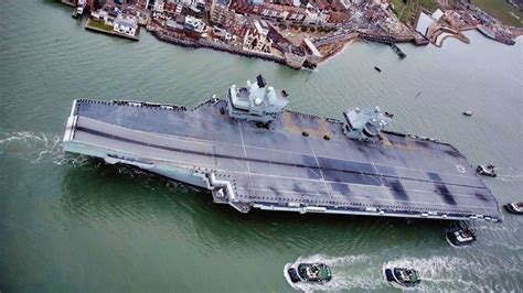 Hms Queen Elizabeth Aircraft Carrier Fire Put Out Global Military Review