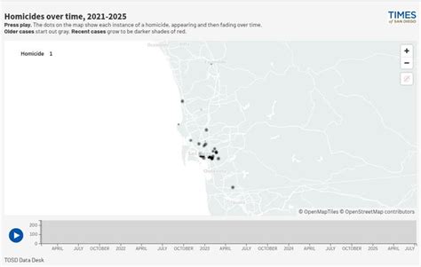 Homicides See The Data For San Diego S Neighborhoods