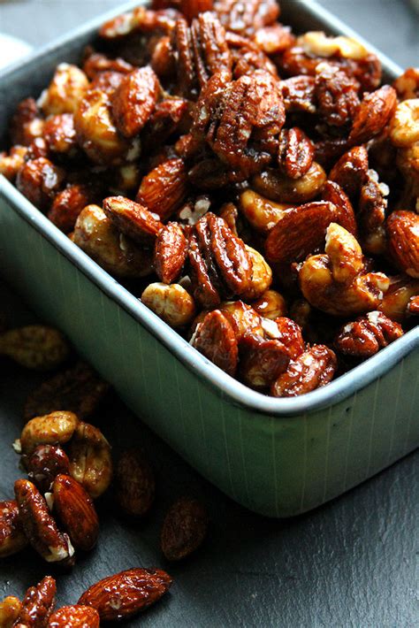 Honey Glazed Mixed Nuts With Chinese Five Spice A Cup Of Sugar A Pinch Of Salt