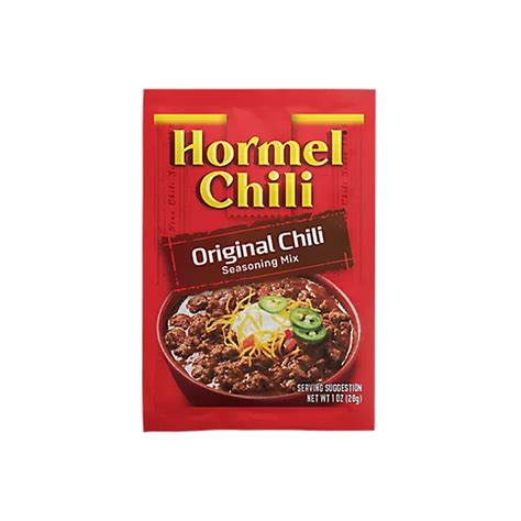 Hormel Original Chili Seasoning 1 Oz Fry S Food Stores