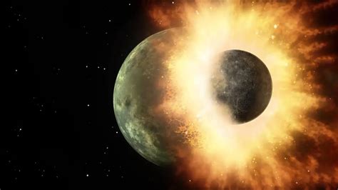 How A Planetary Crash With Theia Brought Water And Life To Earth The