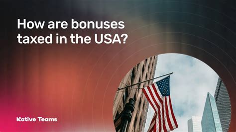 How Are Bonuses Taxed In The Usa What You Need To Know How Are Bonuses Taxed In The Usa What You Need To Know