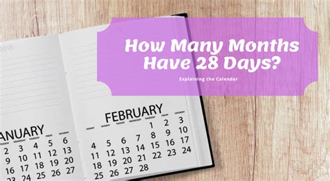 Discover How Many Months Have 28 Days: A Surprising Truth!