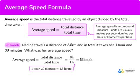 How To Find Average Speed Formula Examples
