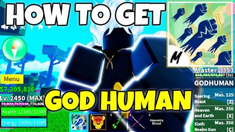 How To Get Godhuman In Blox Fruits