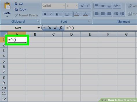 How To Use Pi In Excel 6 Steps With Pictures Wikihow Tech