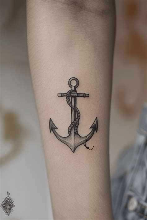 I Love Anchor Tattoos And What They Symbolise Stability And Strength The Primary Meaning Of An Anchor Tattoo Is Stability Just As An Anchor Keeps A Ship Grounded In Rough Waters The