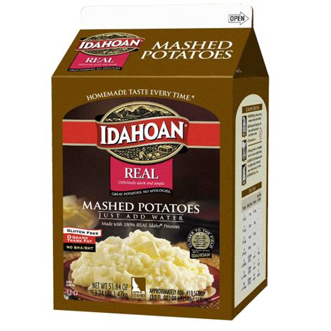 Idahoan Real Mashed Potatoes Us Foods Chef Amp 39 Store