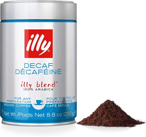 Illy Decaf Ground Espresso Coffee 250Gr Mia Food Service