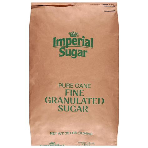 Imperial Granulated Sugar 25 Lbs Bj Amp 39 S Wholesale Club