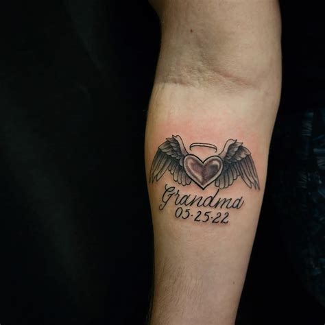 In Loving Memory Tattoos For Grandma Grandma Memorial Tat