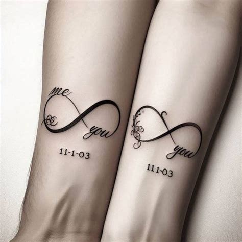 Infinity Love Tattoo For Couples 50 Trend And Unique Name Infinity