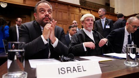 International Court Of Justice Genocide Case Israel Says Claims By