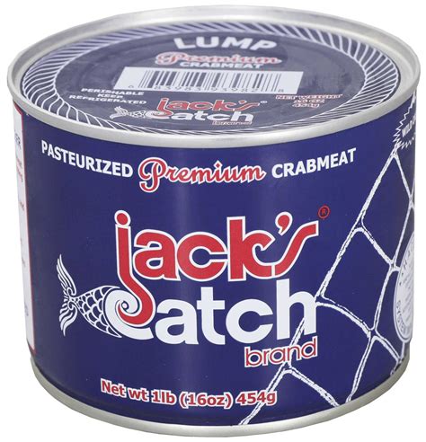 Jack Amp 39 S Catch Jack Amp 39 S Catch Premium Pasteurized Lump Crab Meat 16 Oz