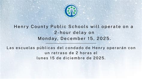 Johnson City Schools Will Operate On A Two Hour Delay On Monday December 15 2025