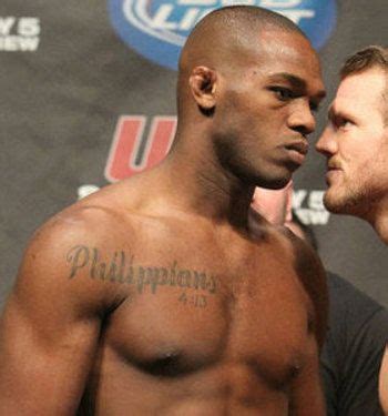Jon Jones Tattoo Philippians 4 13 Forearm Tattoo Ideas