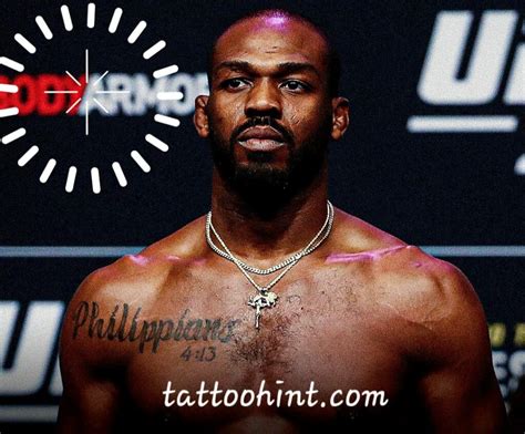 Jon Jones Tattoos And Their Meanings Ufc Legend