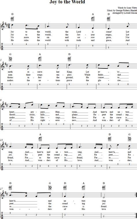 Joy To The World Lyrics And Chords Sheet And Chords Collection Joy To The World Lyrics And Chords Sheet And Chords Collection