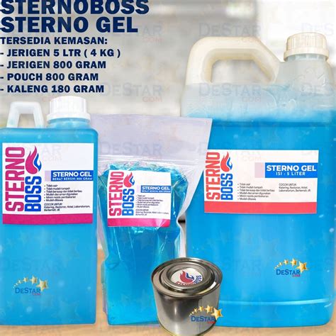 Jual As Sterno Gel Jelly Biru Refill 800 Gram Jerigen Pouch Kaleng Jual As Sterno Gel Jelly Biru Refill 800 Gram Jerigen Pouch Kaleng