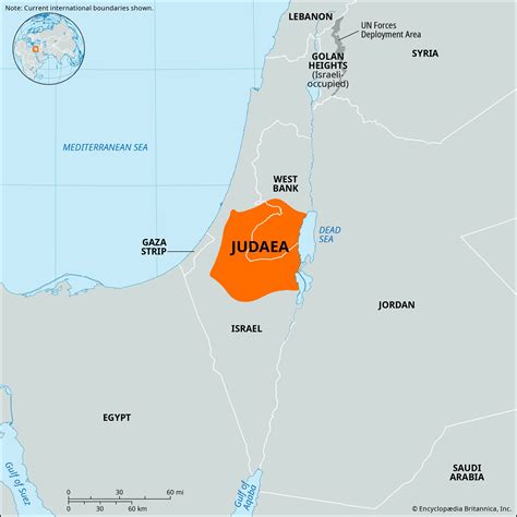 Judea Map Map Of Israel Detailed Judea Map Map Of Israel Detailed