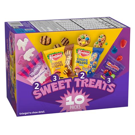 Keebler Sweet Treat Variety Mix With Keebler Cookies And Funables Fruit
