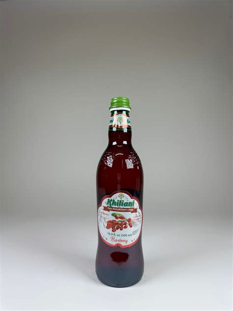 Khiliani Carbonated Drink Barberry 0 5L Glass Rusfoodmarket