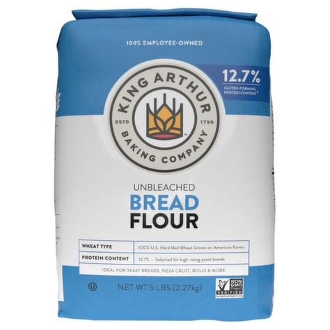 King Arthur Baking Company Unbleached Bread Flour 5 Lbs Shoprite
