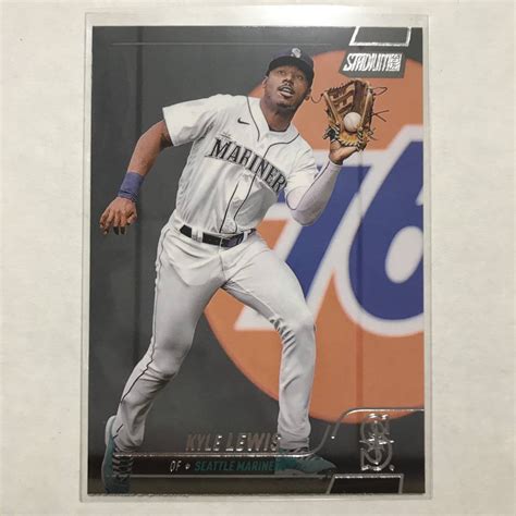 Kyle Lewis Base 202 2022 Topps Stadium Club Mlb Baseball Seattle Kyle Lewis Base 202 2022 Topps Stadium Club Mlb Baseball Seattle