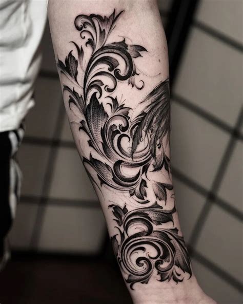 Lace Filigree Tattoos