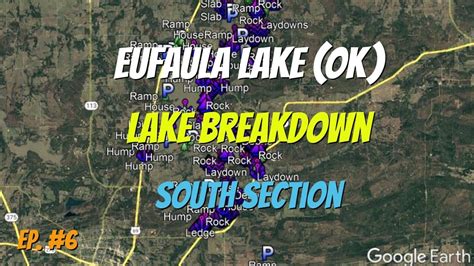 Lake Eufaula Oklahoma South Section Full Lake Breakdown Series