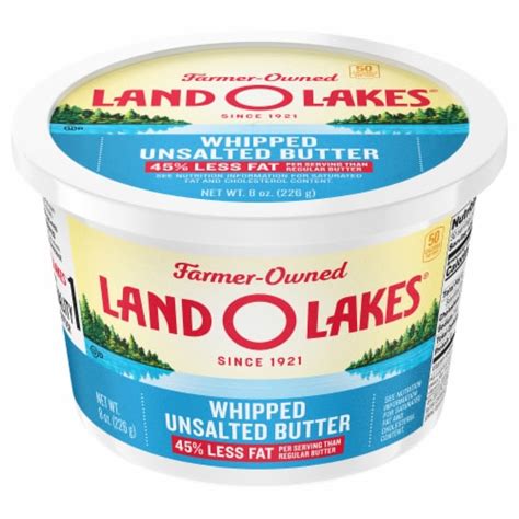Land O Lakes Unsalted Spreadable Whipped Butter Tub 8 Oz Fry S Land O Lakes Unsalted Spreadable Whipped Butter Tub 8 Oz Fry S