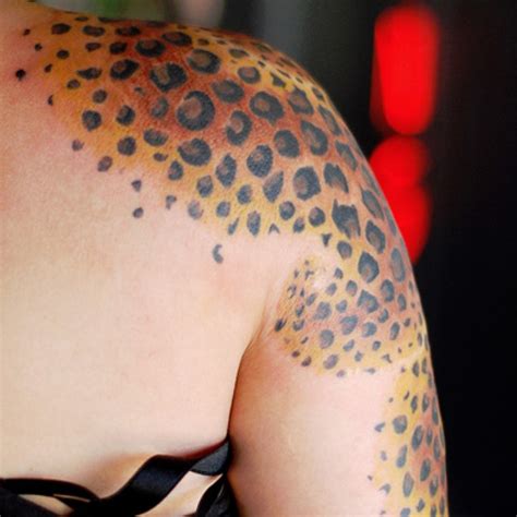 Leopard Print Tattoo Designs Bronctattooaus Com