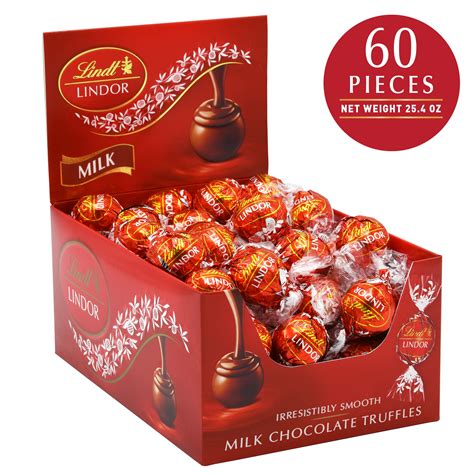 Lindt Truffles Milk Chocolate 60 Count Candydistributors Com Lindt Truffles Milk Chocolate 60 Count Candydistributors Com