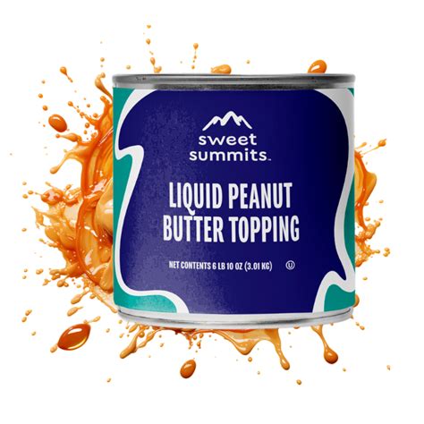 Liquid Peanut Butter Sweet Summits Liquid Peanut Butter Sweet Summits