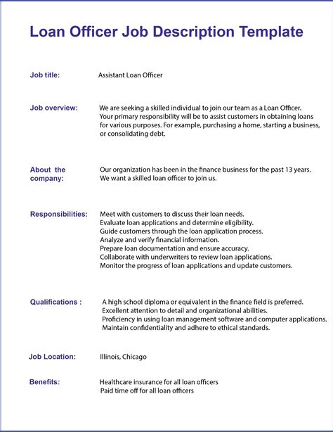 Loan Officer Job Description Expected Salary And What Your Day Will Look Like